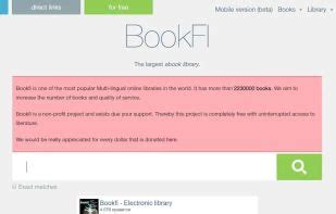 BookFI: Ebook download website with over 2.2 million books .